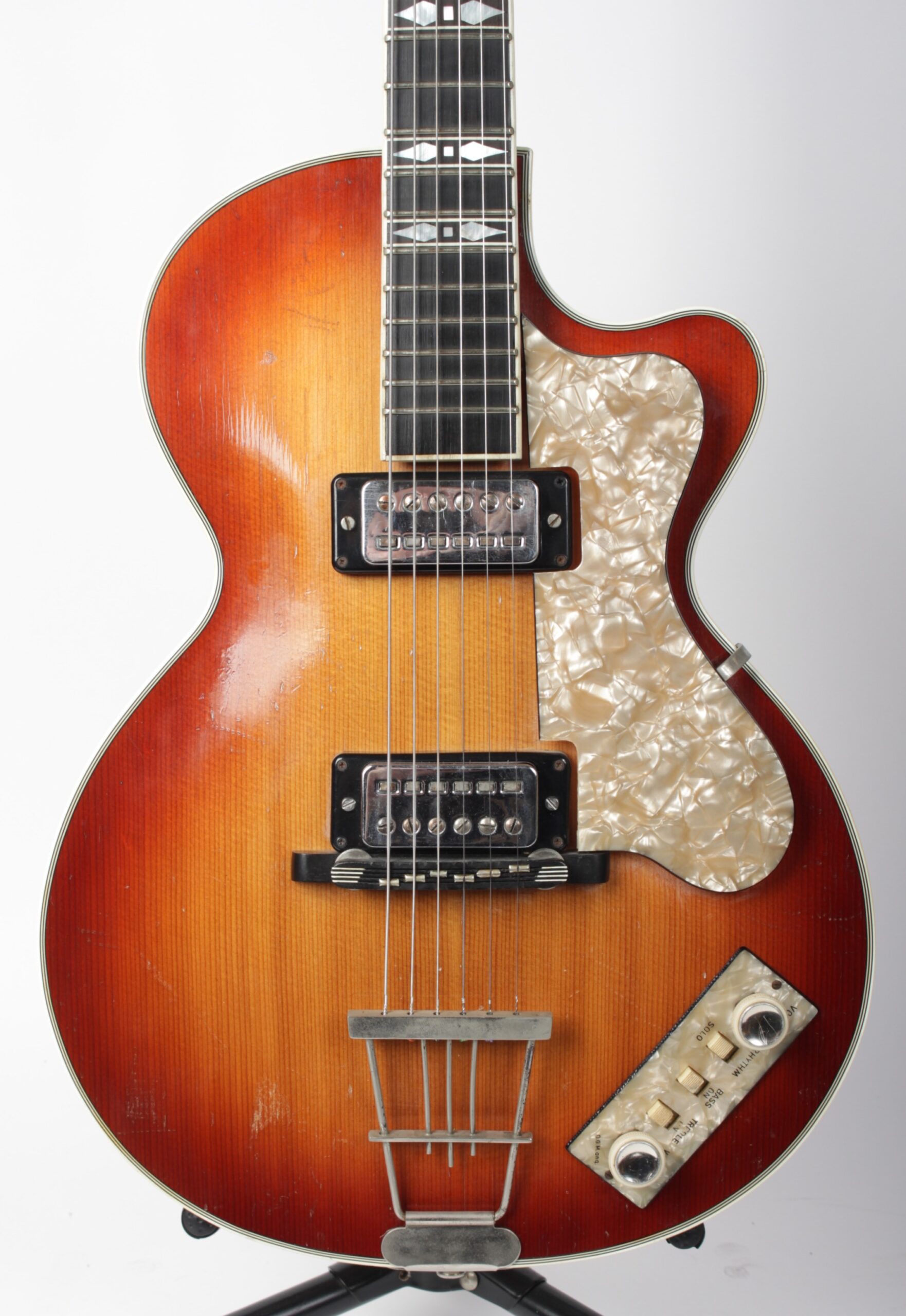 Höfner Club 60 Cherryburst ca. 1960-62 – Bild 2