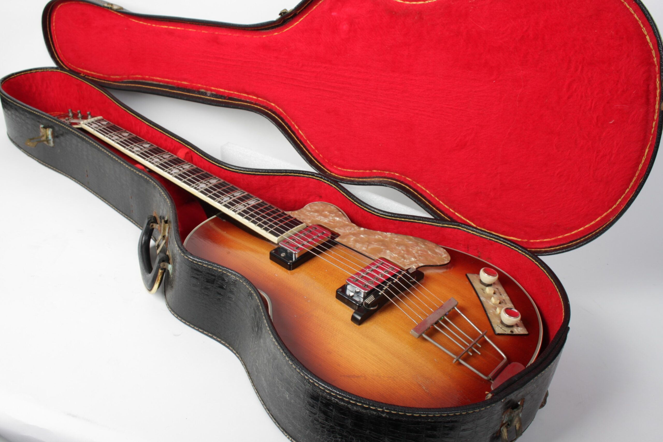 Höfner Club 60 Cherryburst ca. 1960-62 – Bild 7