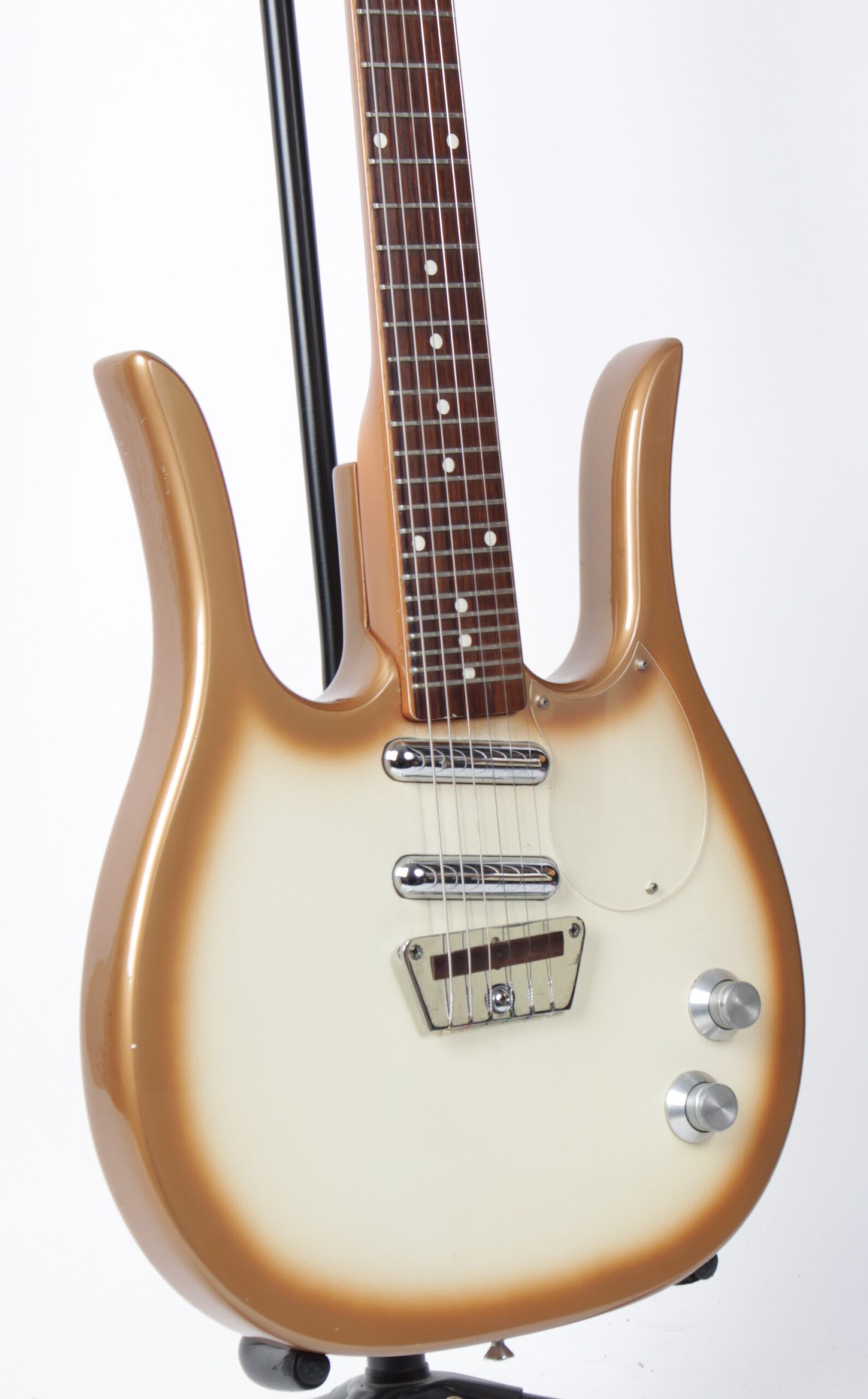 Meazzi Dynelectron Longhorn Guitar 60s – Bild 2