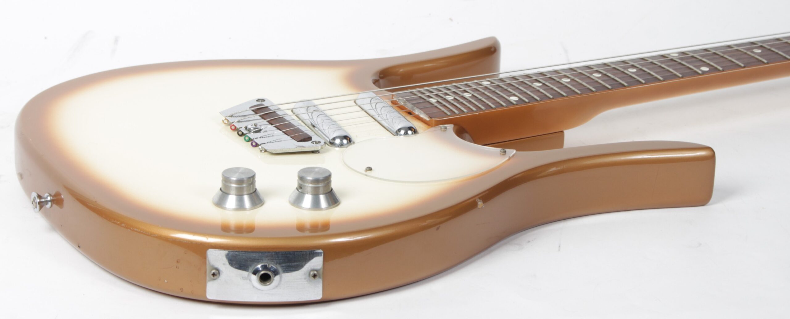 Meazzi Dynelectron Longhorn Guitar 60s – Bild 4