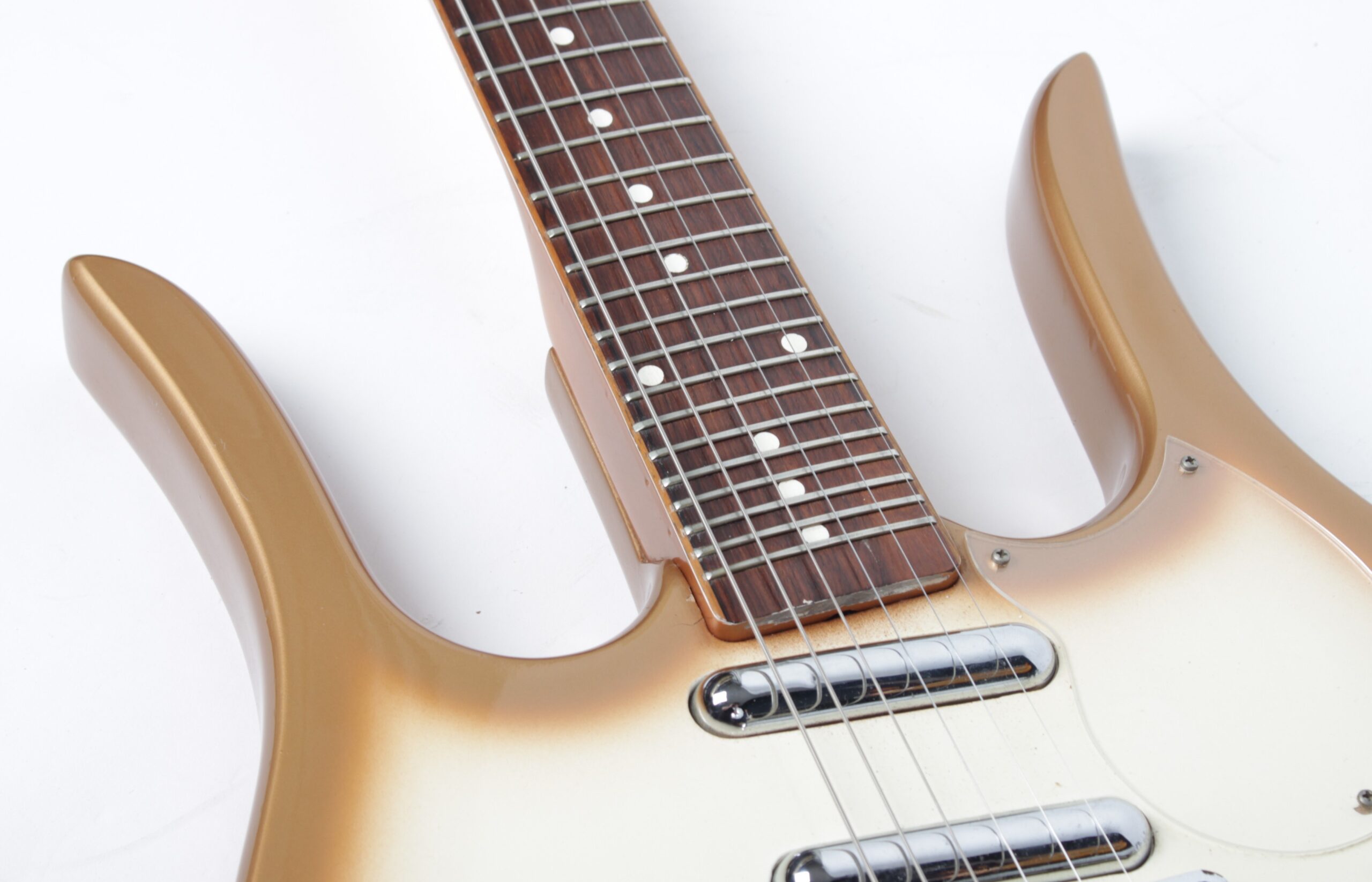 Meazzi Dynelectron Longhorn Guitar 60s – Bild 5