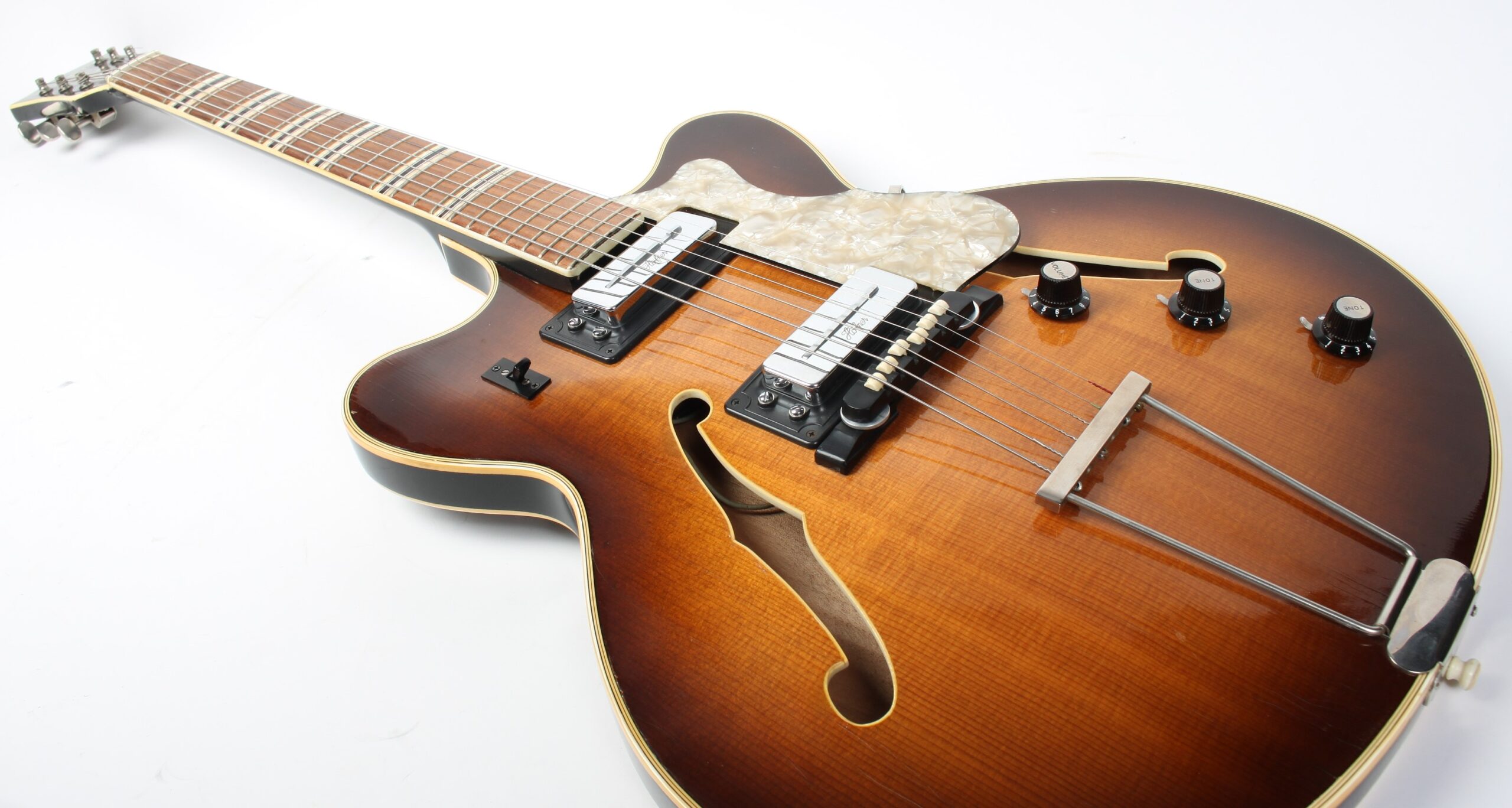 Hofner Verithin model 4574 1965/1967 Sunburst – Bild 3
