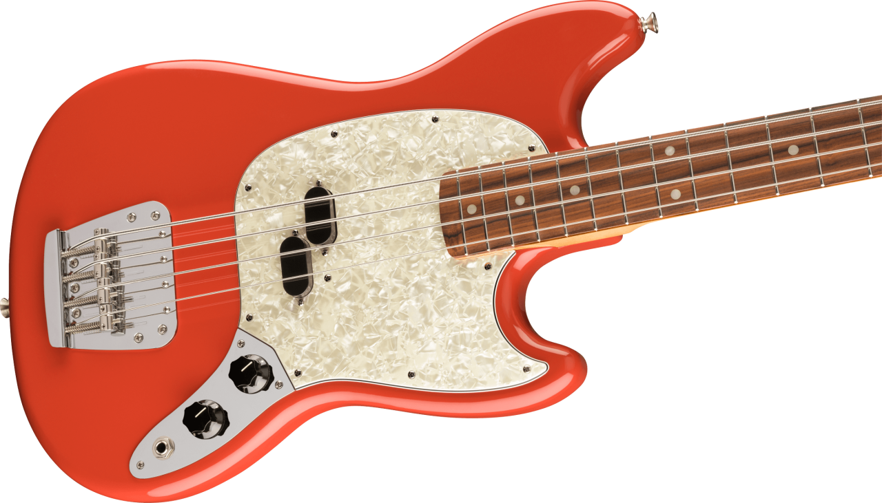 Fender VINTERA 60S MUSTNG BASS PF Fiesta Red – Bild 2