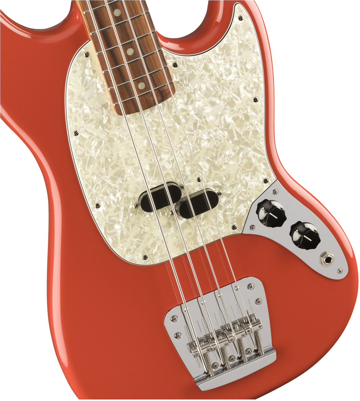 Fender VINTERA 60S MUSTNG BASS PF Fiesta Red – Bild 4