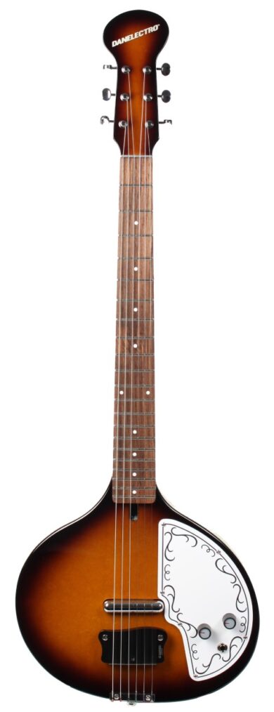 Danelectro Baby Sitar 1968 Reissue Brown Burst (Vorführmodell)