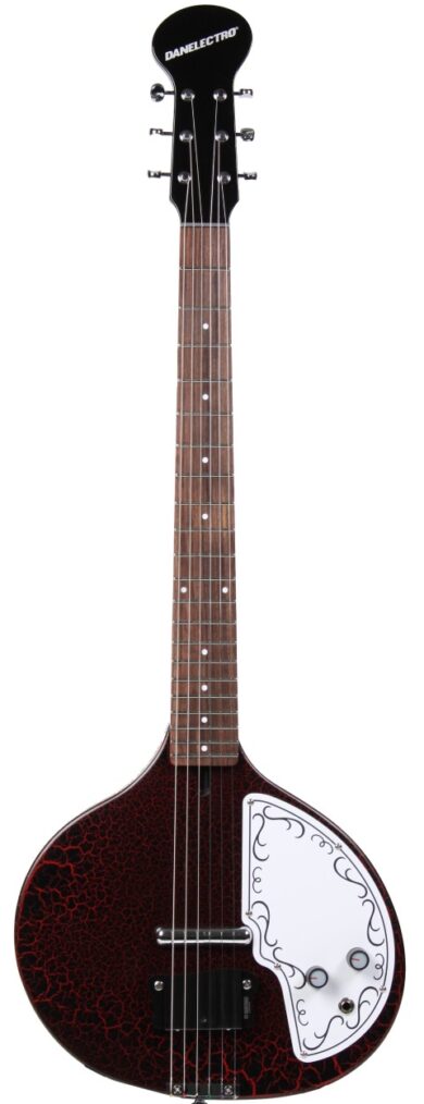 Danelectro Baby Sitar 1968 Reissue Red Crackle