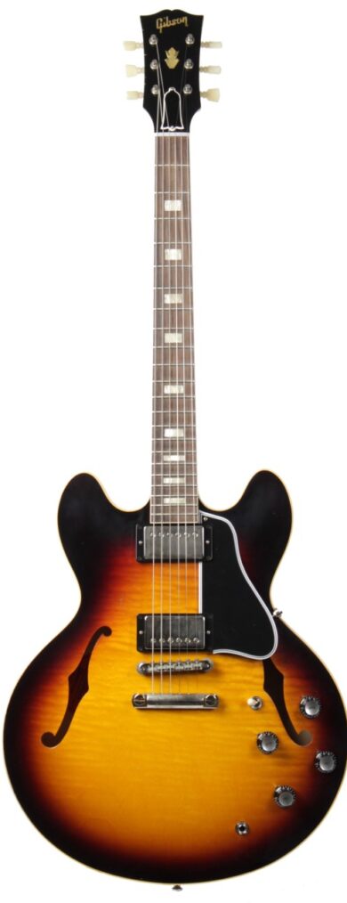 Gibson ES-335 1964 Custom Shop Murphy Lab Light Aged Figured Maple - Antique Vintage Burst