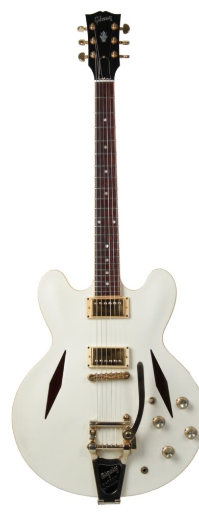 Gibson ES-335 Diamond Edition White Pearl 2006 (second hand)