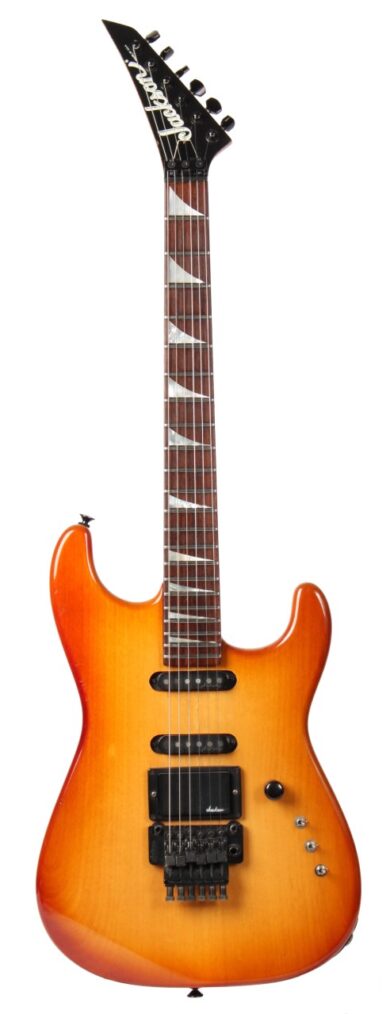 Jackson Strat Body Custom Shop Sunburst Made in USA 1987