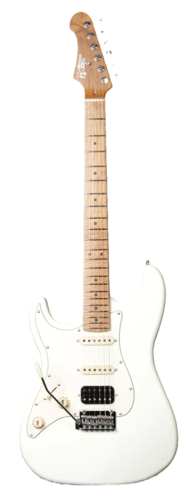 Jet Guitars JS-400 Olympic White Lefthand