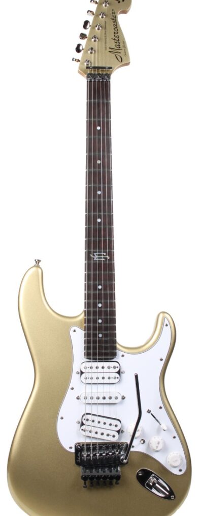 MJ Mastercaster Gold Matching Headstock